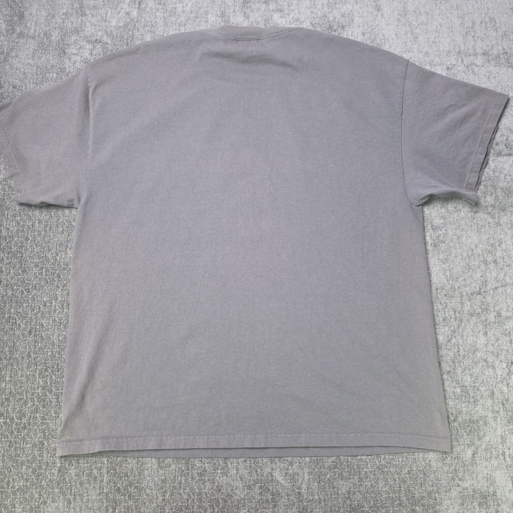 Vtg Pirates Of The Caribbean At World's End T Shirt Mens XL Gray Never Trust Y2K - Picture 10 of 10